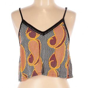 The Sloane Society Patterned Strappy Tank Top